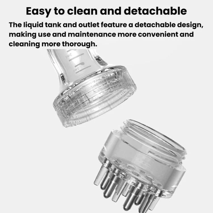 Scalp Medicine Applicator With Roller Massage Comb Hair Growth Serum Applicator(Transparency) - Image 5