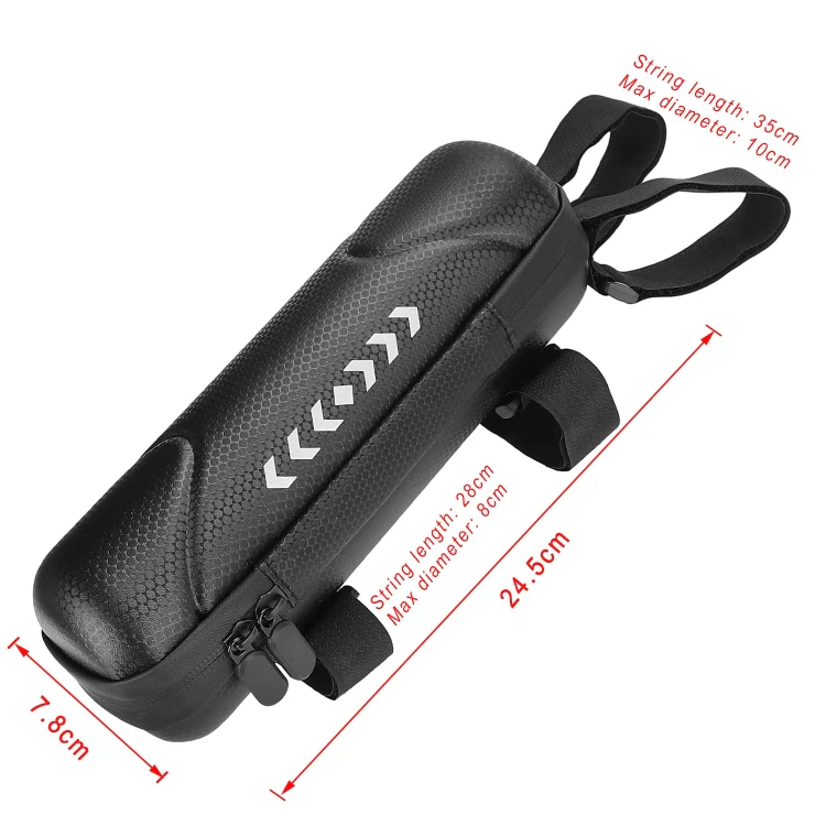 Scooter Bicycle Hard Shell Water Bottle Bag Repair Kit Full Waterproof Car Front Bag(1L) - Image 3