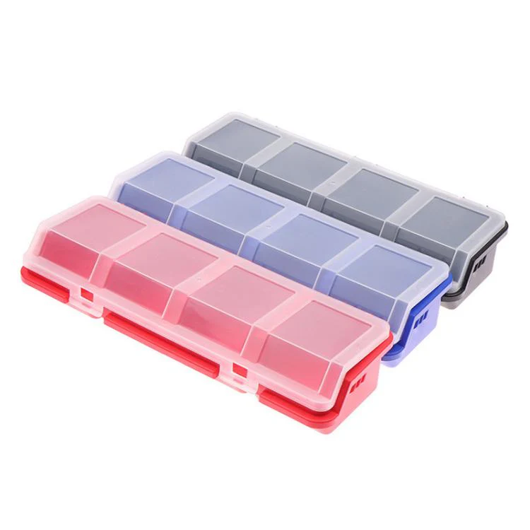 Screw Parts Classification Storage Box Oblique Opening Miscellaneous Box For Hardware Accessories(Blue) - Image 4