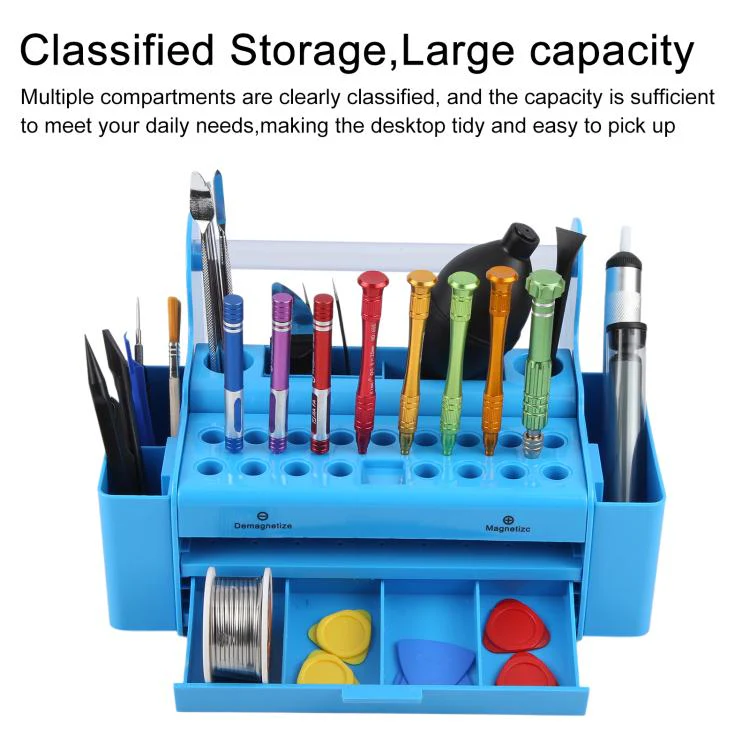 Screwdriver Component Storage Organizer(Blue) - Image 2