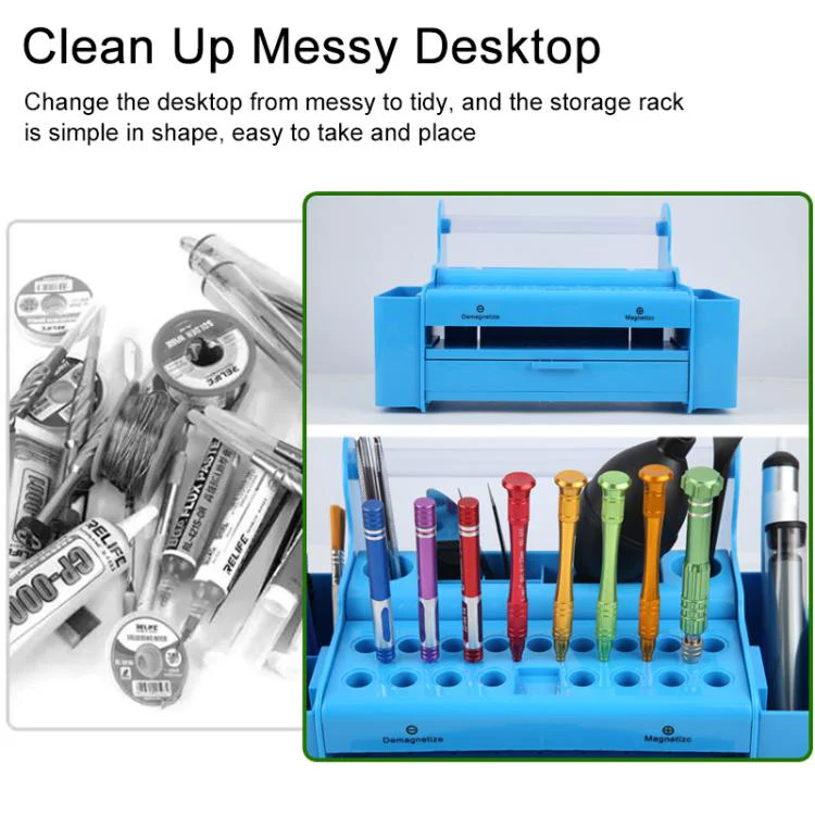 Screwdriver Component Storage Organizer(Blue) - Image 4