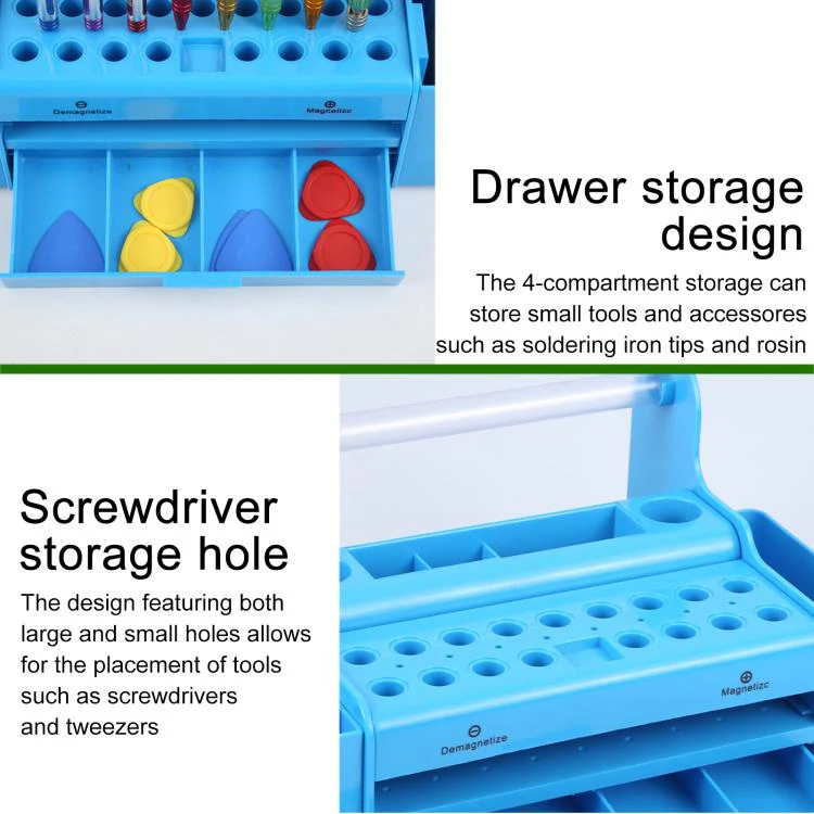 Screwdriver Component Storage Organizer(Blue) - Image 5