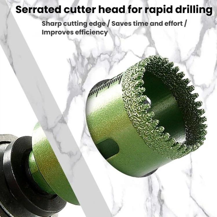 Serrated Hole Saw Tile Drill Bit, Bore Diameter: 35mm - Image 3