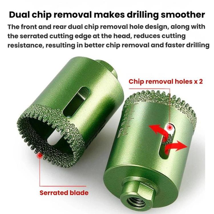 Serrated Hole Saw Tile Drill Bit, Bore Diameter: 45mm - Image 5