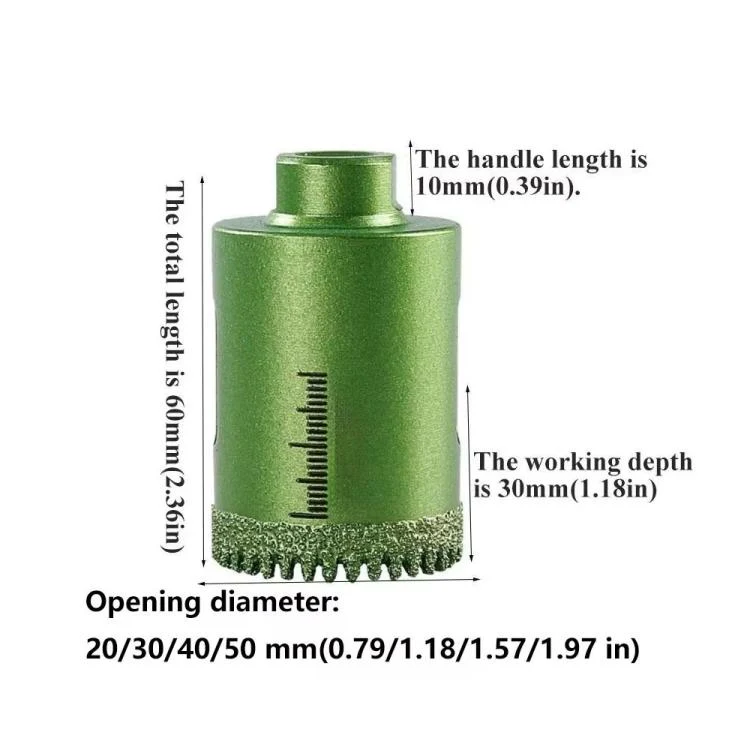 Serrated Hole Saw Tile Drill Bit, Bore Diameter: 45mm - Image 9