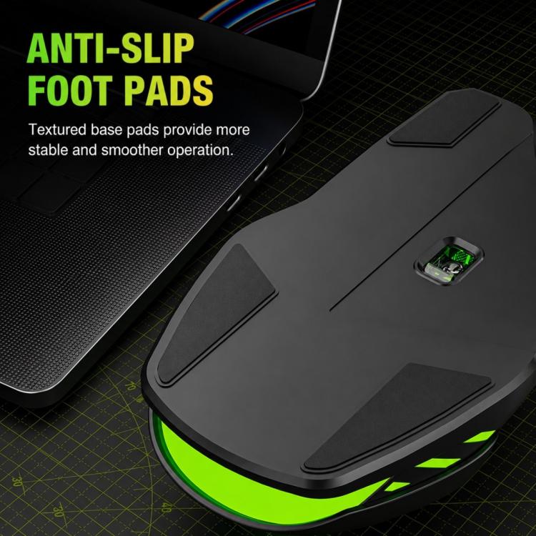 SHIPADOO G7 7D 8800DPI Gaming Colorful USB Wired Mouse(Green) - Image 6