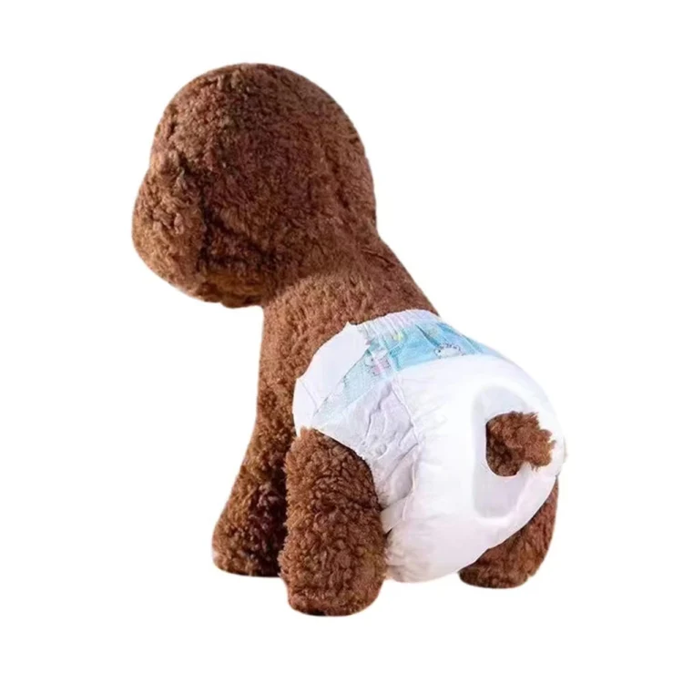 SHUERMEI Disposable Pet Diapers Menstrual Pants, Size: Female M 10pcs /Pack - Image 10
