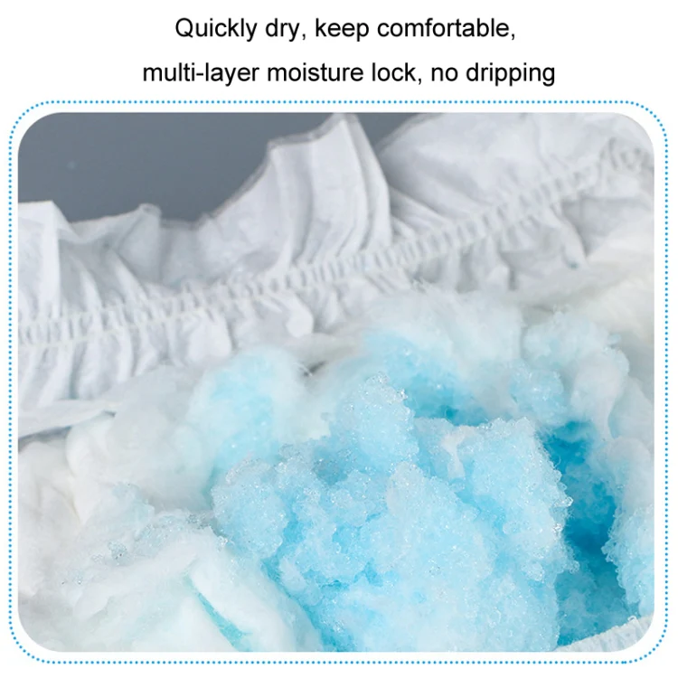 SHUERMEI Disposable Pet Diapers Menstrual Pants, Size: Male M 12pcs /Pack - Image 5