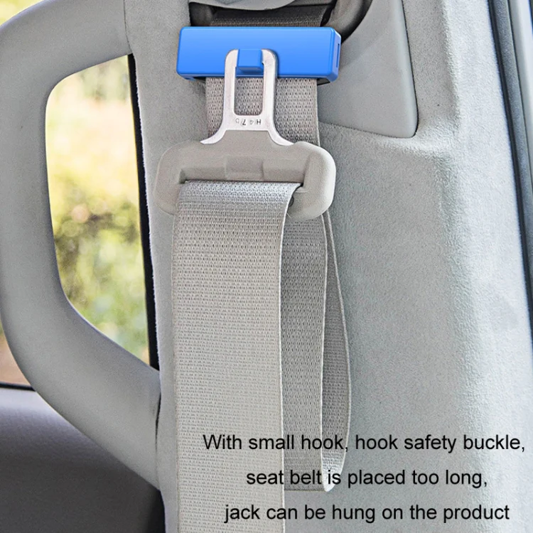SHUNWEI 1pair Car Safety Belt Limiter Anti-Stranglehold Clip(White) - Image 5