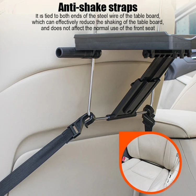 SHUNWEI Car Dining Table Rear Foldable Storage Rack Computer Stand, SD-1504D - Image 9