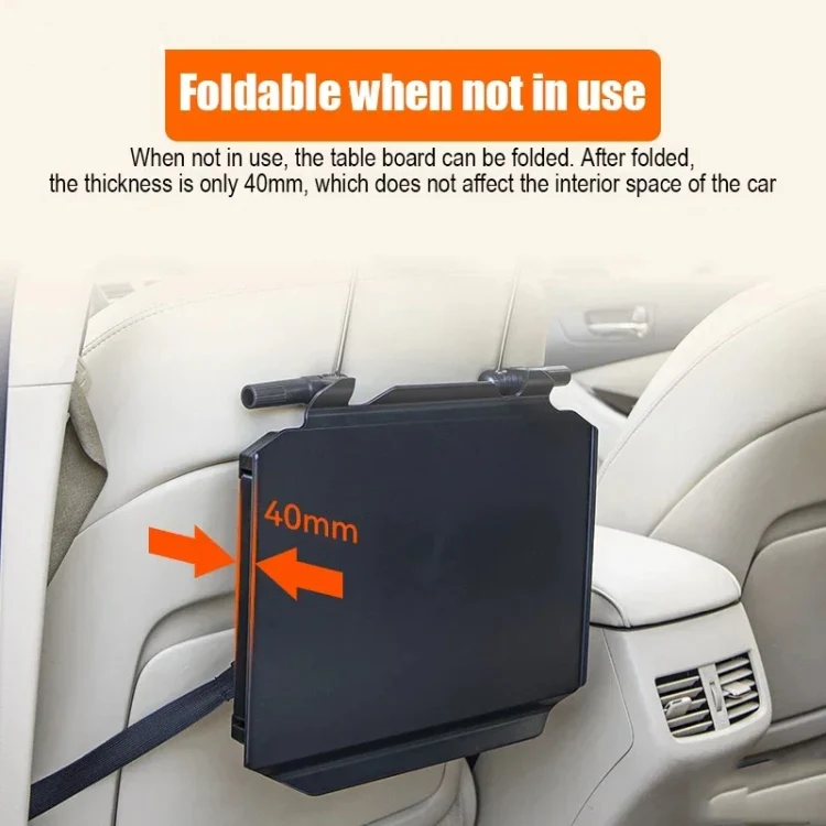SHUNWEI Car Dining Table Rear Foldable Storage Rack Computer Stand, SD-1508D - Image 11