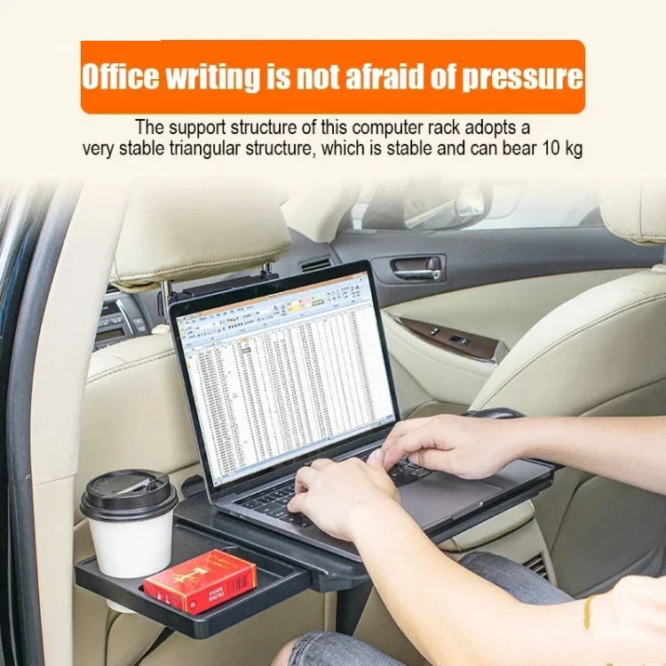 SHUNWEI Car Dining Table Rear Foldable Storage Rack Computer Stand, SD-1508D - Image 12