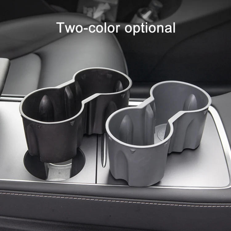 SHUNWEI SD-1054 Car Water Cup Holder for Tesla Model 3 / Y 2021-2022(Grey) - Image 2