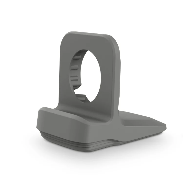 Silicone Charging Holder for Apple Watch(Grey) - Image 3
