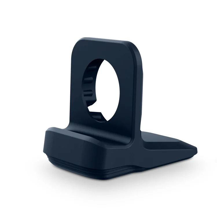 Silicone Charging Holder for Apple Watch(Midnight Blue) - Image 3