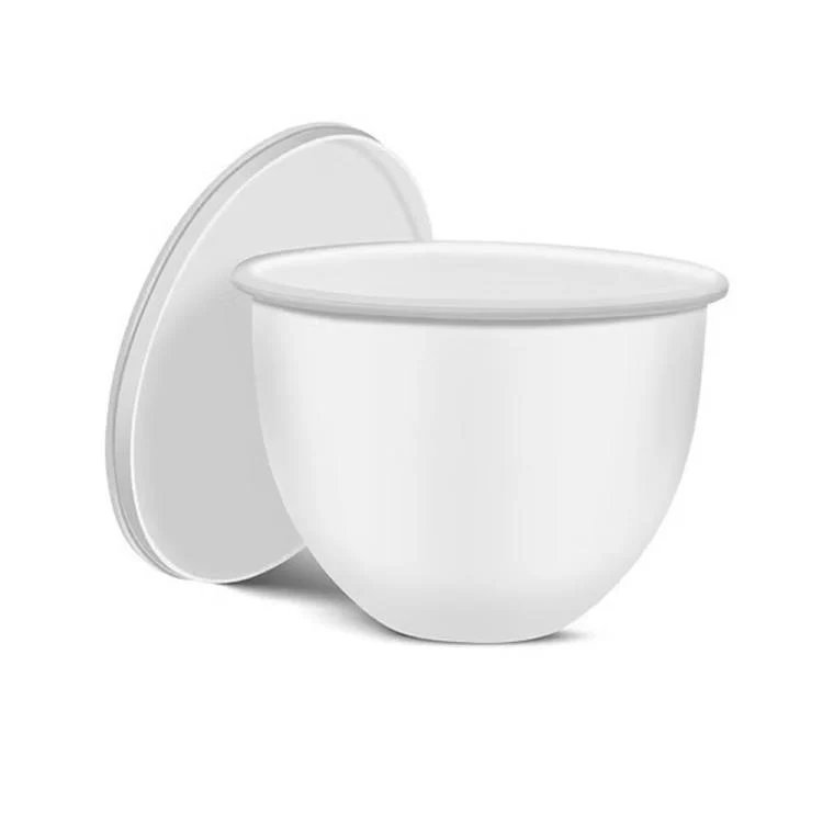 Silicone Lining With Lid For KitchenAid Tilt-Head 5-Quart Stainless Steel Mixing Bowl Replacement(White)