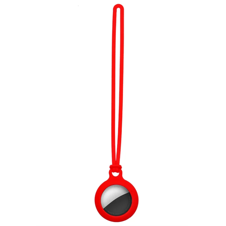 Silicone Shockproof Protective Cover Case with 3 Lanyards For AirTag 2nd Gen / AirTag 1st Gen(Luminous) - Image 4