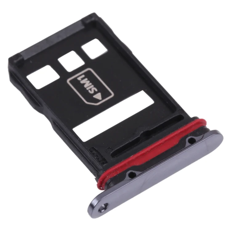 SIM Card Tray + NM Card Tray for Huawei Mate 40 Pro+(Black) - Image 2