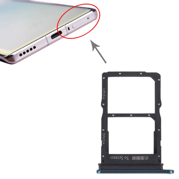 SIM Card Tray + SIM Card Tray for Huawei Nova 8 (Green) - Image 4