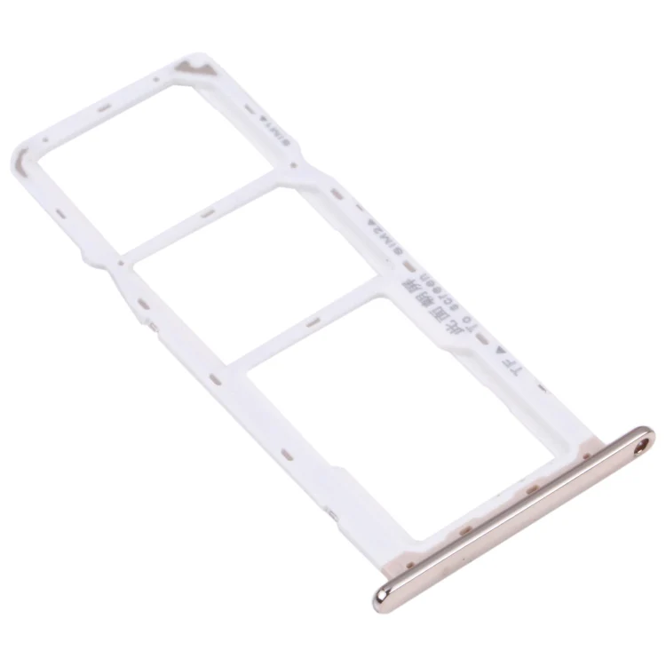 SIM Card Tray + SIM Card Tray + Micro SD Card Tray for Huawei Enjoy 8e (Silver) - Image 2