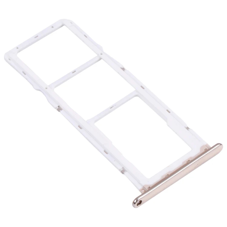 SIM Card Tray + SIM Card Tray + Micro SD Card Tray for Huawei Enjoy 8e (Silver) - Image 3
