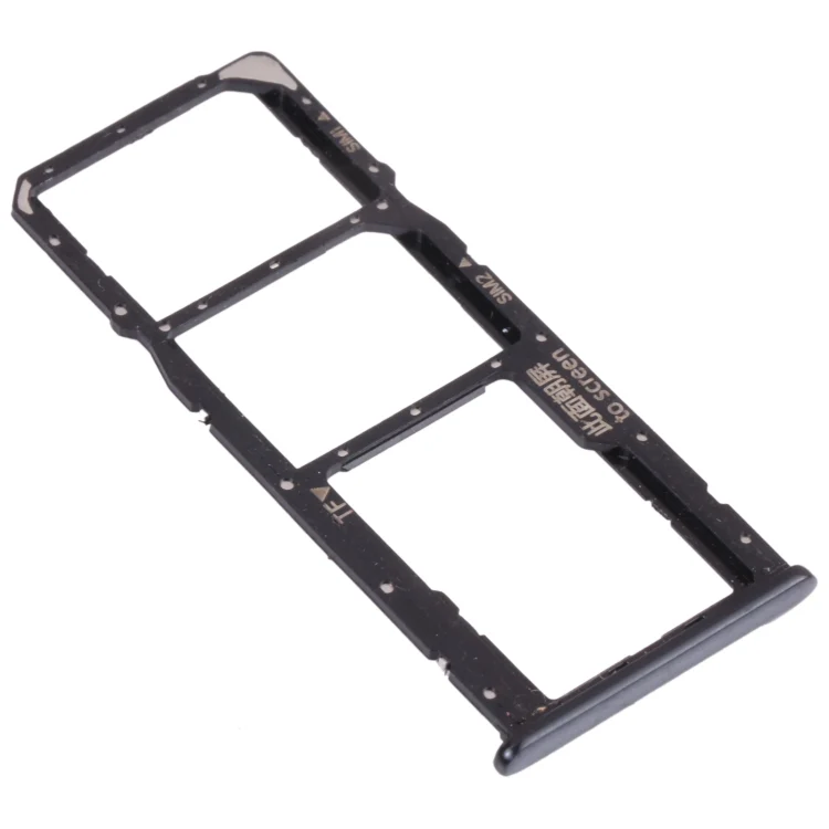 SIM Card Tray + SIM Card Tray + Micro SD Card Tray for Huawei Nova 2 Lite / Y7 Prime (2018) (Black) - Image 2