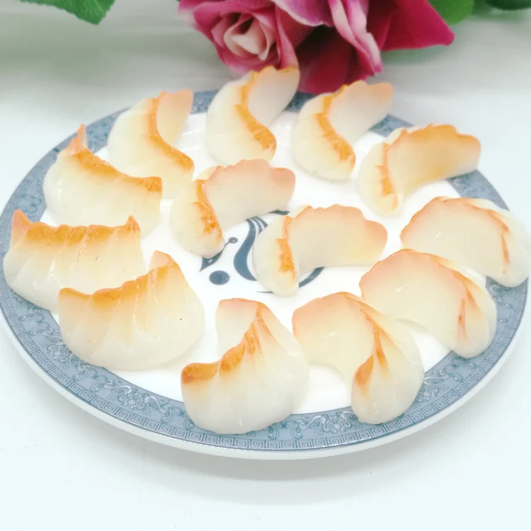 Simulation Resin Dumplings Brooch Ornament Accessories Kindergarten Children Resin Decoration - Image 4
