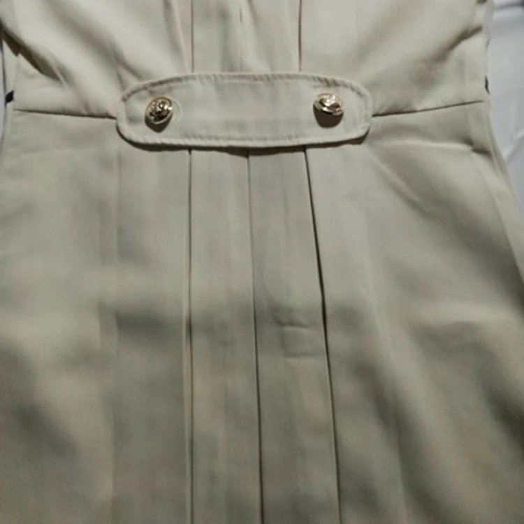 Slim Mid-length Commuter Jacket Trench Coat (Color:Black Size:S) - Image 5