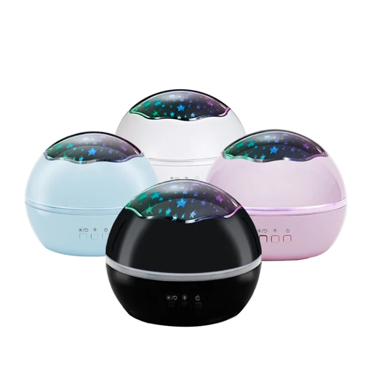 Small Ball USB Rotating Starry Sky Ocean Projector Night Light(Blue) - Image 6