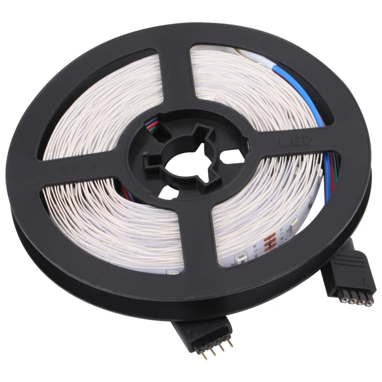 Smart Bluetooth APP Control Bare Board 2835 SMD RGB LED Rope Light, 60 LED/m, Length: 5m, 12V 2A 100-240V(US Plug) - Image 2