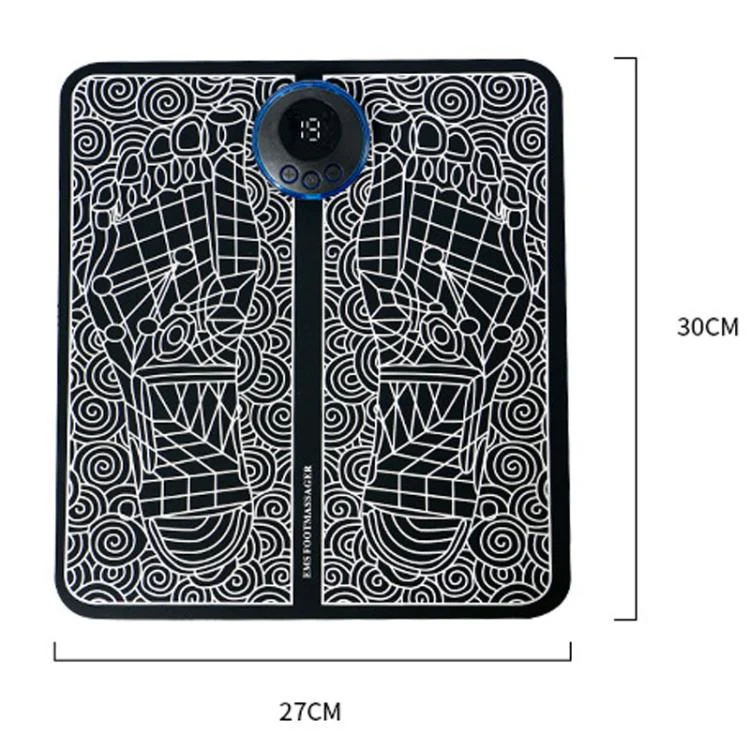 Smart Foot Massage Mat Pulsed Foot Massager, Spec: LCD Charging - Image 8