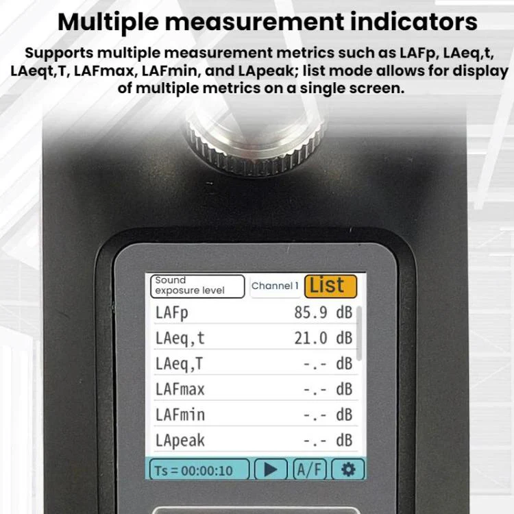 SMART SENSOR Level 2 Precision Integral Statistical Noise Tester(ST864 English) - Image 6