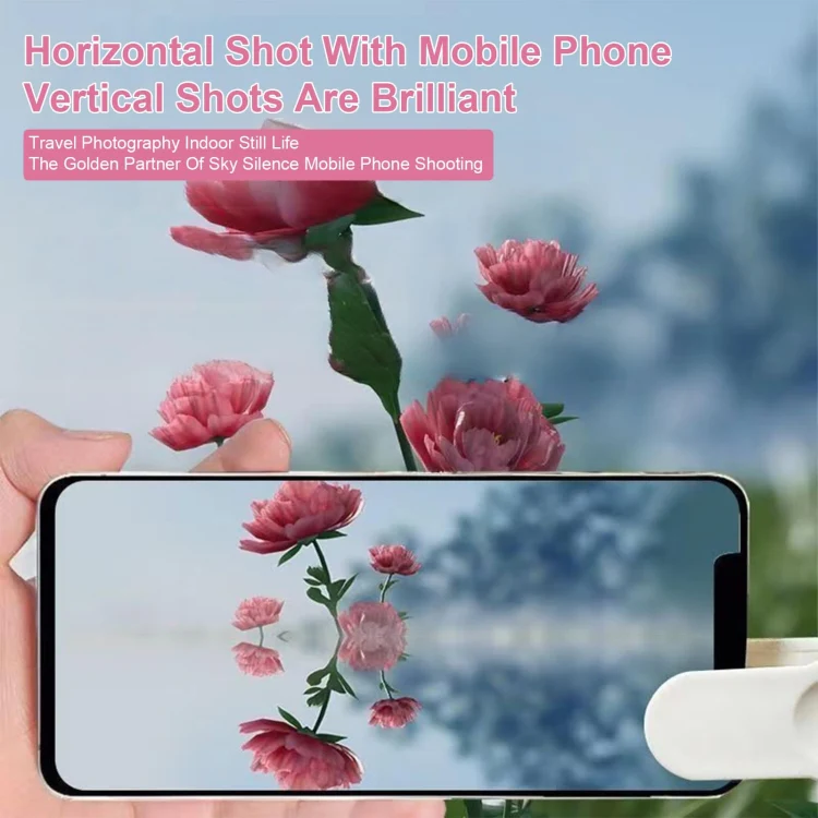 Smartphone Camera Mirror Reflection Clip Selfie Reflector Shooting Supplies, Spec: White Kit - Image 5