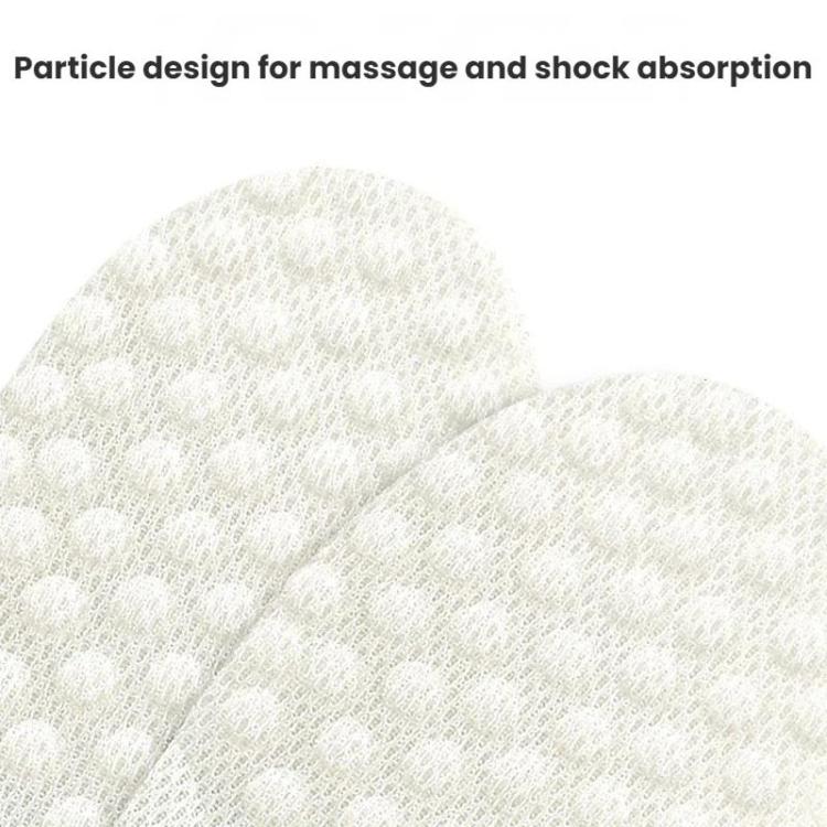 Soft Shock-Absorbing Non-Slip Wear-Resistant Customizable Sports Insoles, Size: 30-33(White) - Image 6
