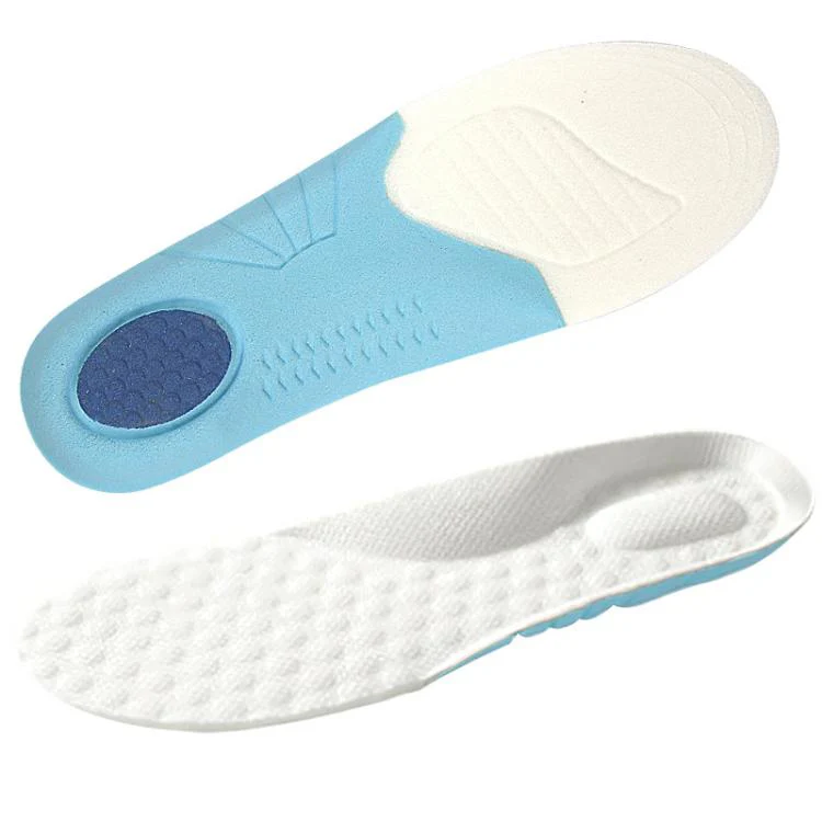Soft Shock-Absorbing Non-Slip Wear-Resistant Customizable Sports Insoles, Size: 34-37(White) - Image 2