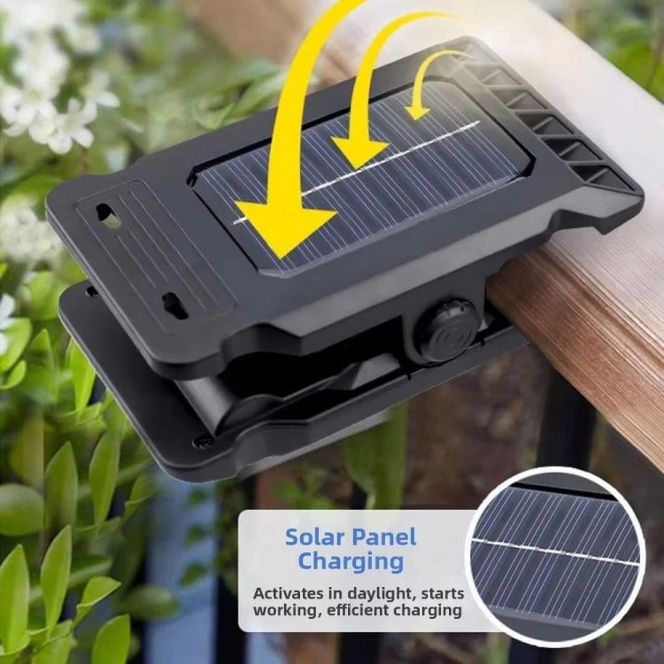 Solar Clip-On Light Outdoor Motion-Sensor Garden Light, Spec: 1 Cell 24LEDs - Image 3