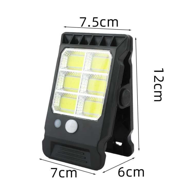 Solar Clip-On Light Outdoor Motion-Sensor Garden Light, Spec: 6 Cells 24COB - Image 8