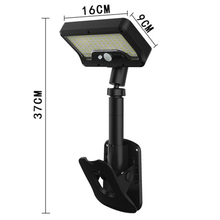 Solar Intelligent Motion Sensor Clip-On Light Outdoor Courtyard & Lawn Lamp, Spec: Three-Color Light White - Image 10