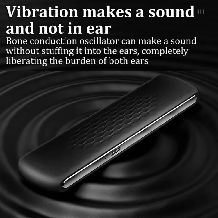 Soundproof Painless Bone Conduction Sleep Speaker Portable White Noise Sleeping Aid(Black) - Image 7