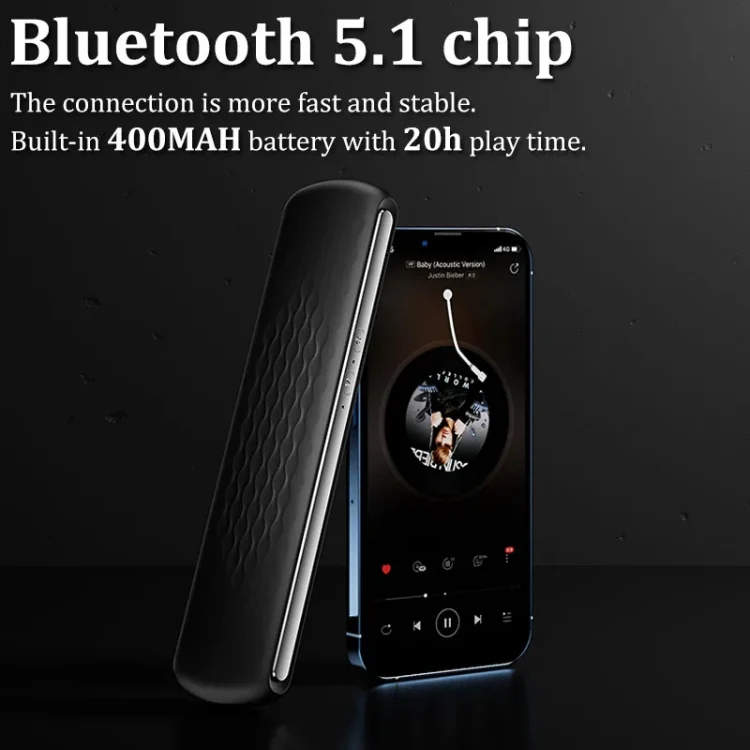 Soundproof Painless Bone Conduction Sleep Speaker Portable White Noise Sleeping Aid(Black) - Image 8