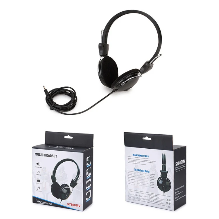 Soyto SY808MV Online Class Office Computer Headset, Cable Length: 1.6m, Color: Black 3.5mm - Image 4