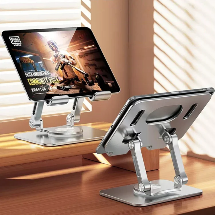 SP-026 360-degree Rotating Universal Desktop Tablet Folding Bracket(Gray) - Image 6