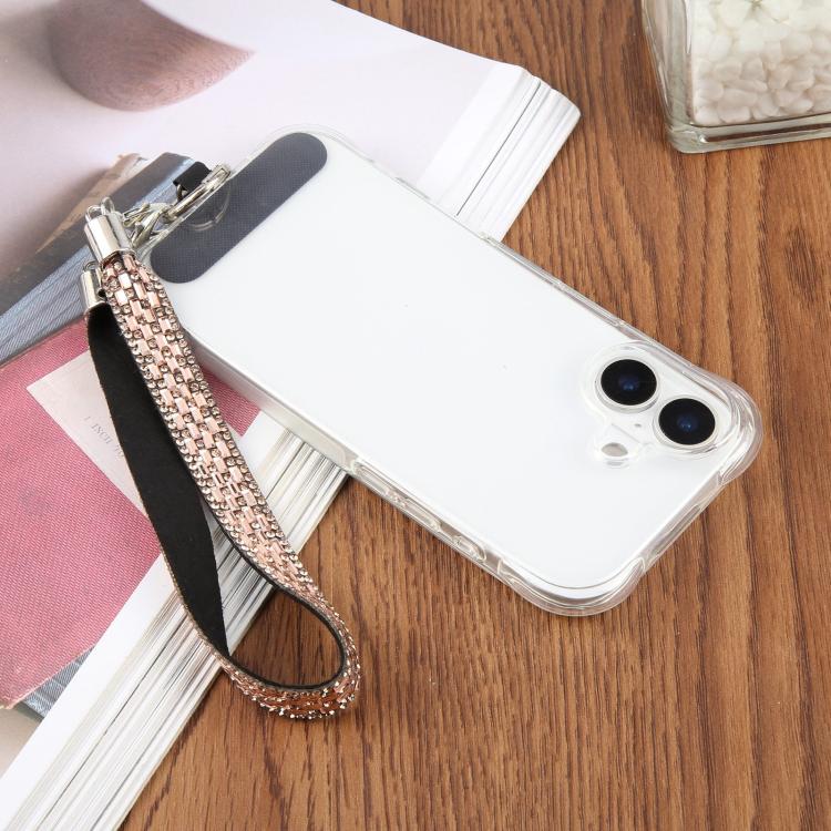 Sparkling Rhinestone Phone Charm Strap(Silver) - Image 7