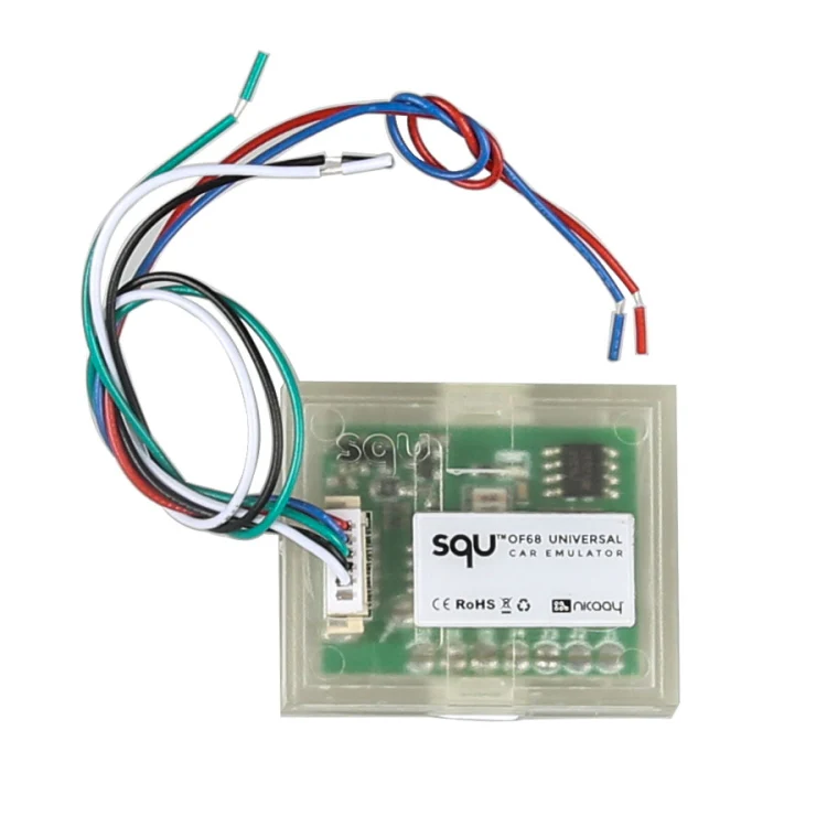 SQU OF68 Universal Car Emulator Signal Reset Immo / Tacho Programs Place ESL Diagnostic Seat Occupancy Sensor Tool - Image 3