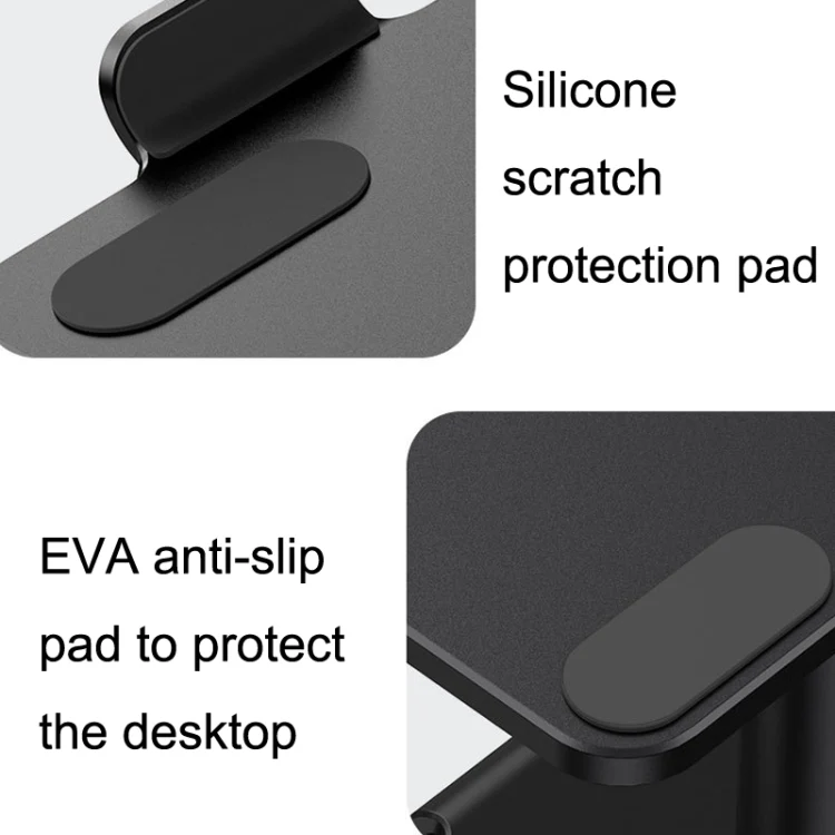 SSKY P20 Portable Aluminum Alloy Lifting And Raising Laptop Support(Black) - Image 3