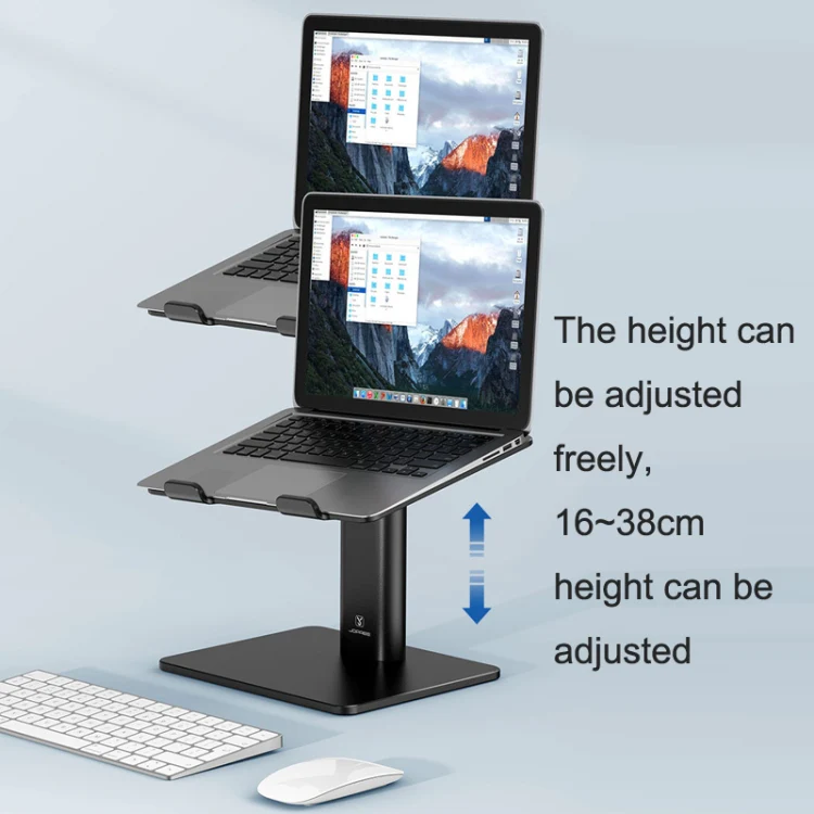 SSKY P20 Portable Aluminum Alloy Lifting And Raising Laptop Support(Black) - Image 4