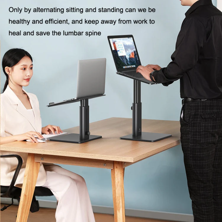 SSKY P20 Portable Aluminum Alloy Lifting And Raising Laptop Support(Black) - Image 6