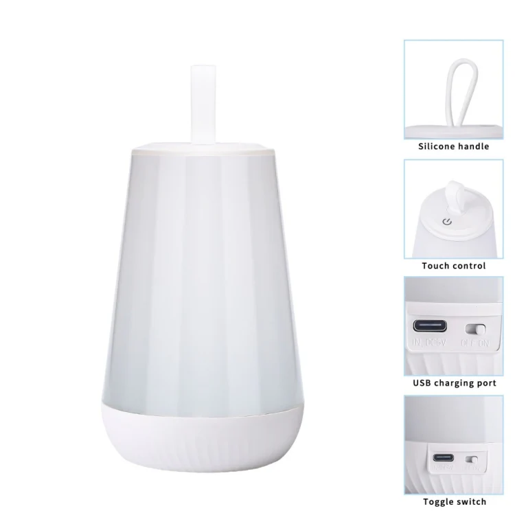 ST117 RGB Remote Control Touch Dimmable Lamp Portable Bedside Night Light - Image 2