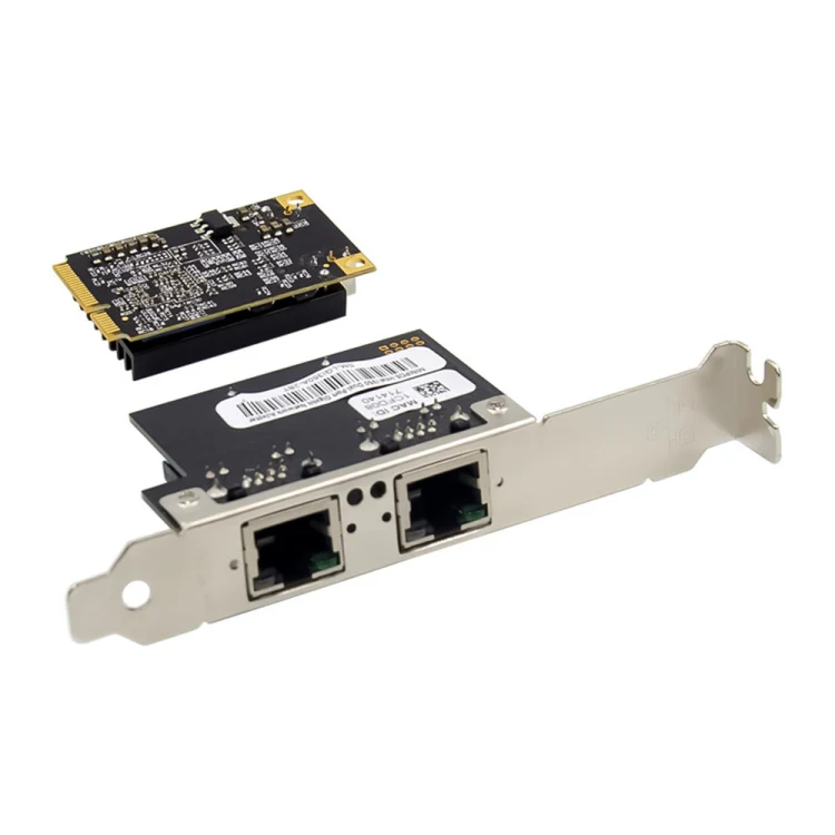 ST7242 Mini PCIE Dual RJ45 Gigabit Ethernet Networking Interface card NHI350AM2 - Image 4