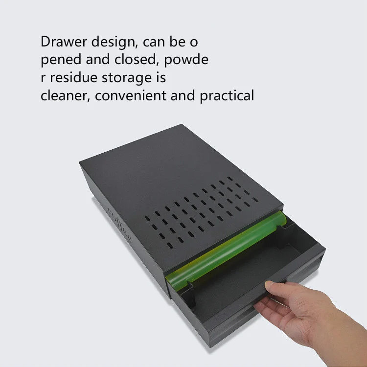 Stainless Steel Drawer Type Coffee Grounds Box Coffee Machine Supporting Equipment(Black) - Image 5